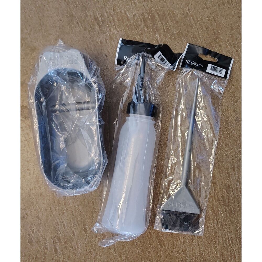 NIB Redken Color Bowl & Brush Color Applicator Bottle Professional Hairstylist